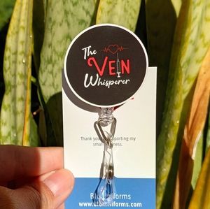 The Vien whisperer badge reel holder